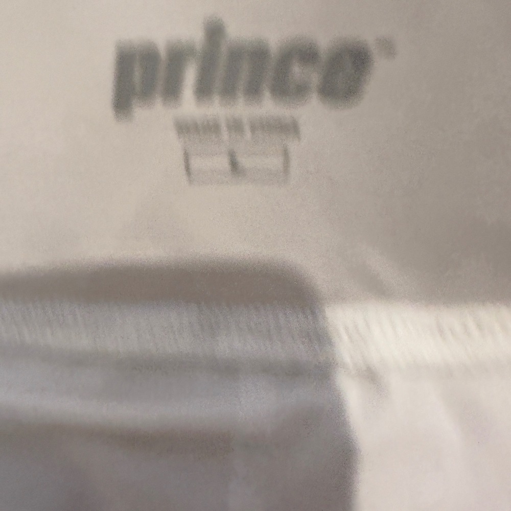 Prince Womens White Tennis Match Knit Skort Large WPT17200 New With Tags - Picture 3 of 4